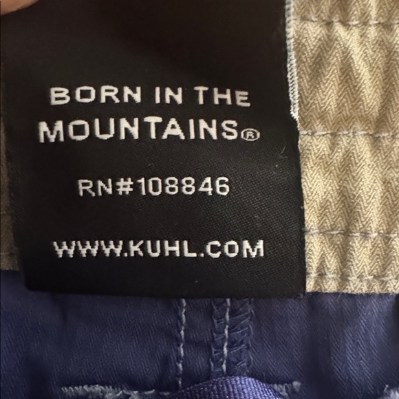 KÜHL Women's Kendra embroidered capri pants in purple size 10 - Picture 6 of 10